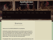 Tablet Screenshot of apellgarden.com